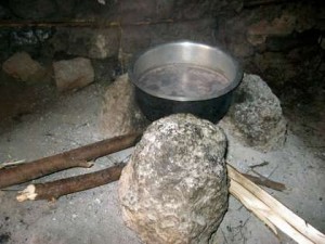 Traditional Stove, Kibale, Uganda Traditional Stove, Kibale, Uganda