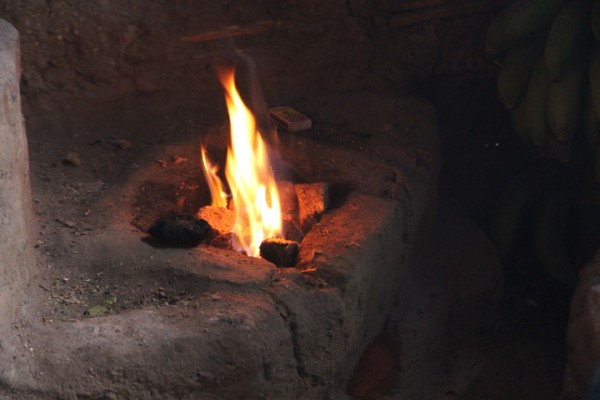 Br.briquettes make fire